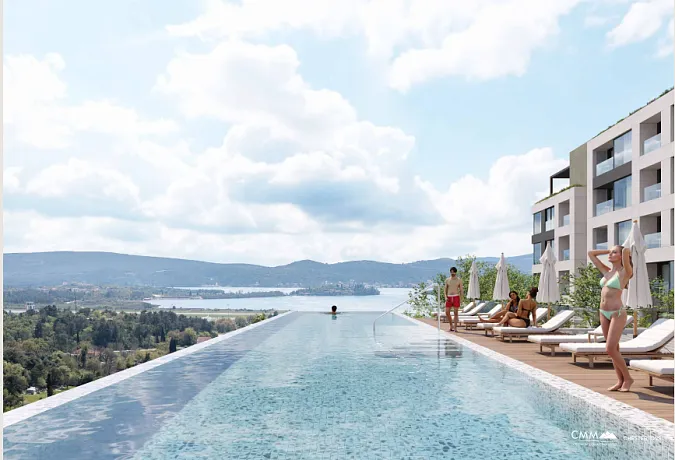 Modern Residential Complex with Sea View in Tivat
